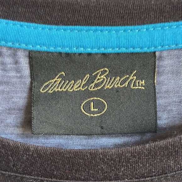 Laurel Burch black cat print top, size L - Picture 6 of 7